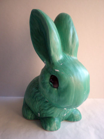 Assembled Sylvac Rabbit before painting